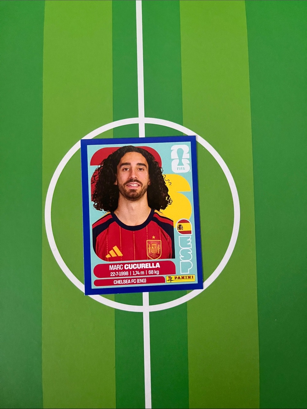 Marc Cucurella Spain - World Cup Panini Sticker